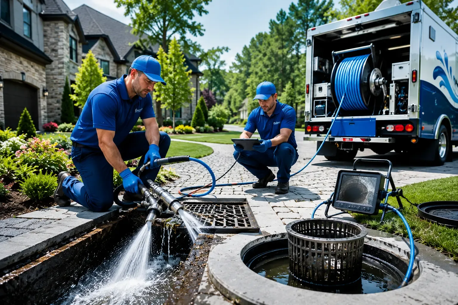 Local outdoor drain cleaning professionals in Calhoun, IL